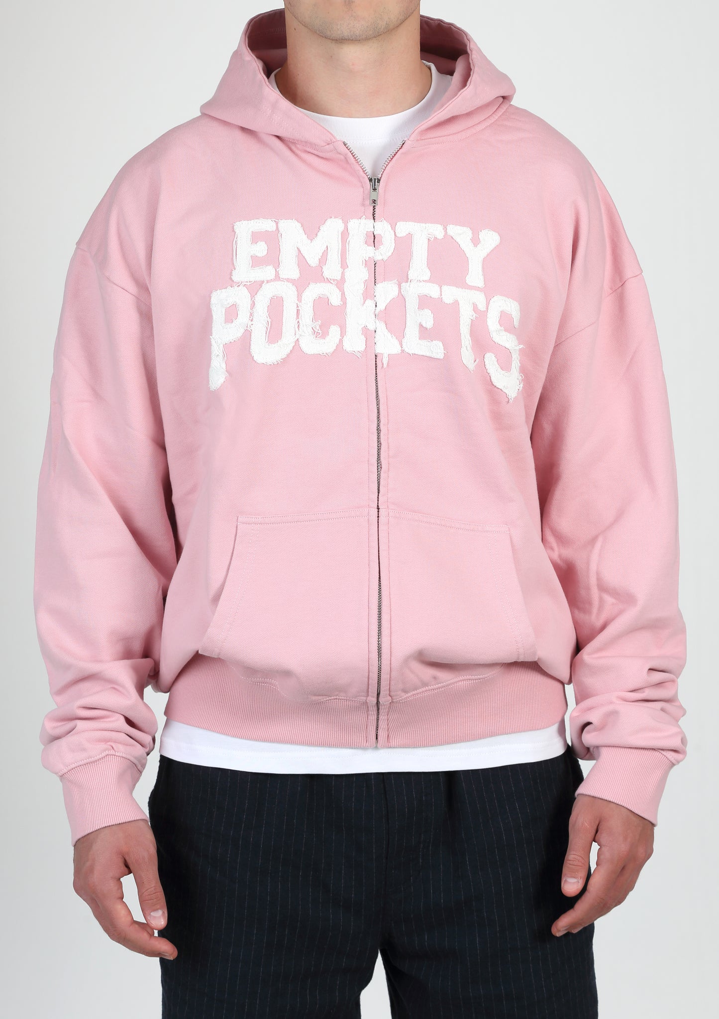 ZIP HOODIE - PINK