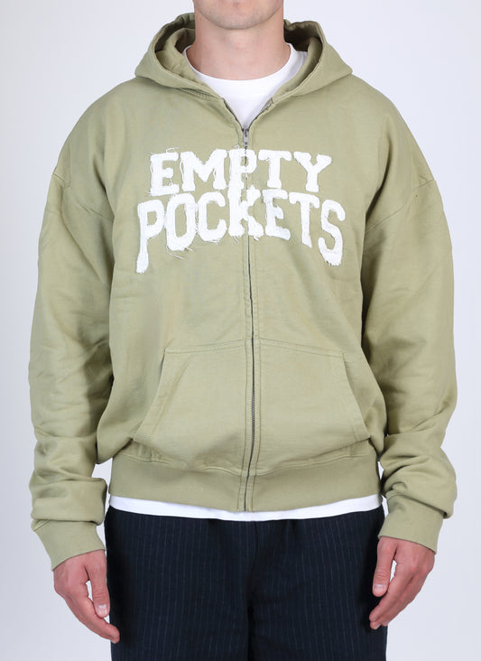 ZIP HOODIE - GREEN